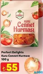 PERFECT DELİGHTS KURU CENNET HURMASI 100 G fiyat ve kampanya bilgisi